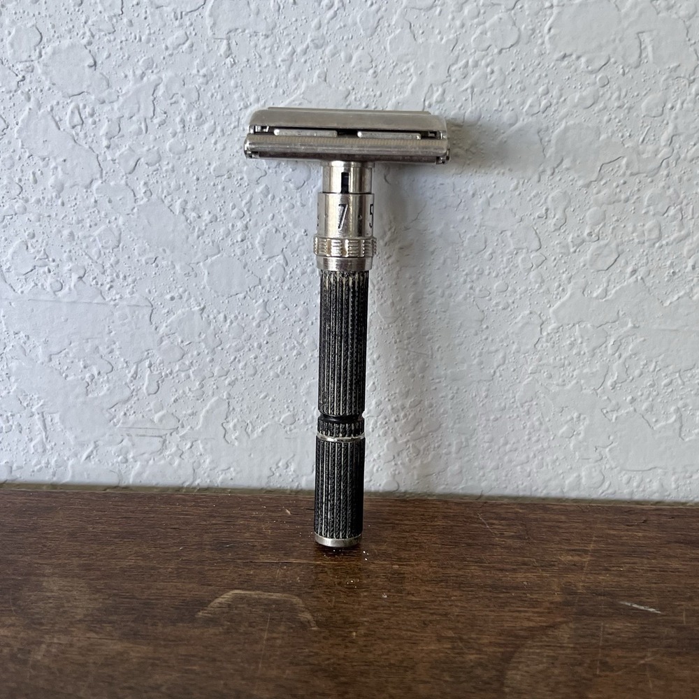 Gillette Super Speed Super Adjustable Razor 1972 S-4 VTG - Picture 2 of 6